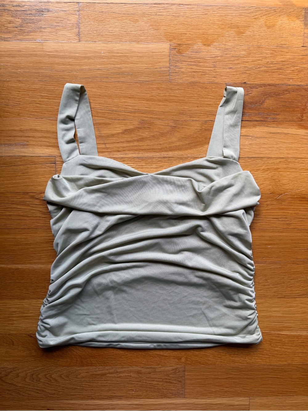 Meshki Sage Green Tank Top - Size Medium